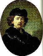 Rembrandt Peale autoportrait a' la toque oil painting picture wholesale